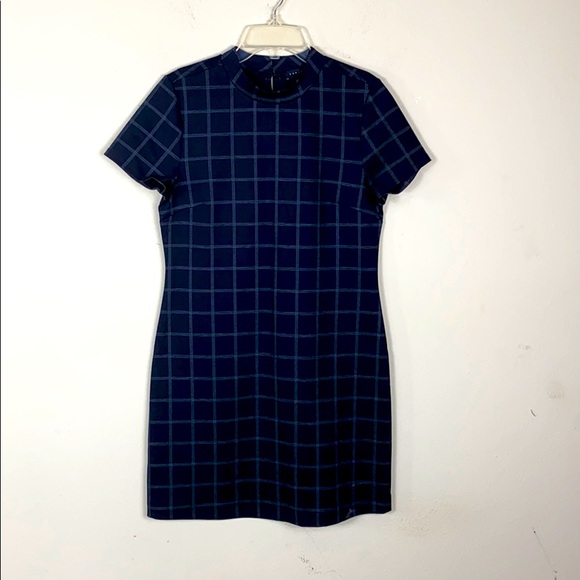 Sanctuary Plaid Mini Dress. - Picture 1 of 3